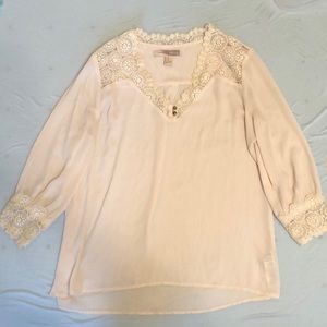 Cream Blouse